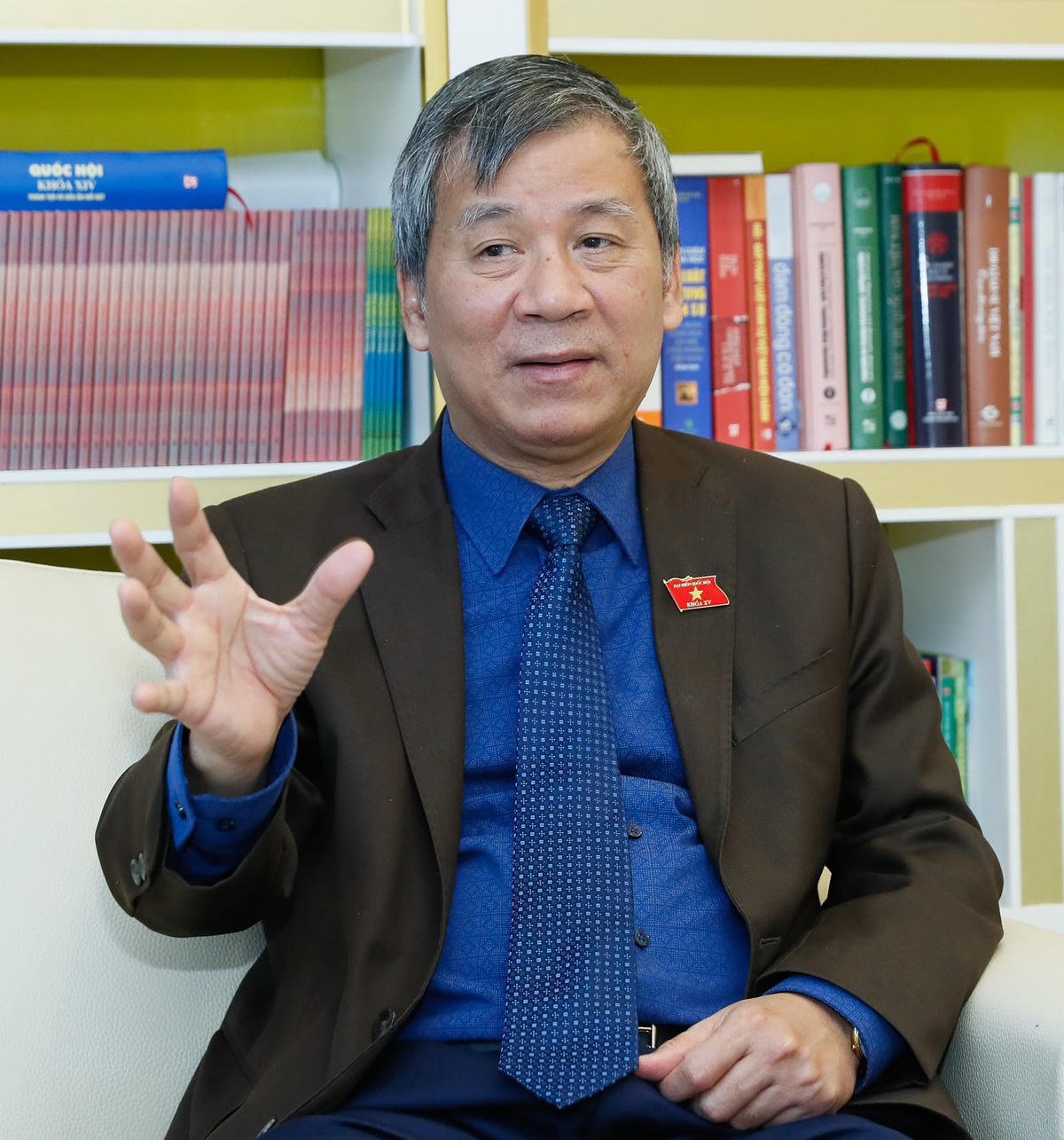 GS.TS Nguyễn Anh Trí. Ảnh: Quang Vinh.  