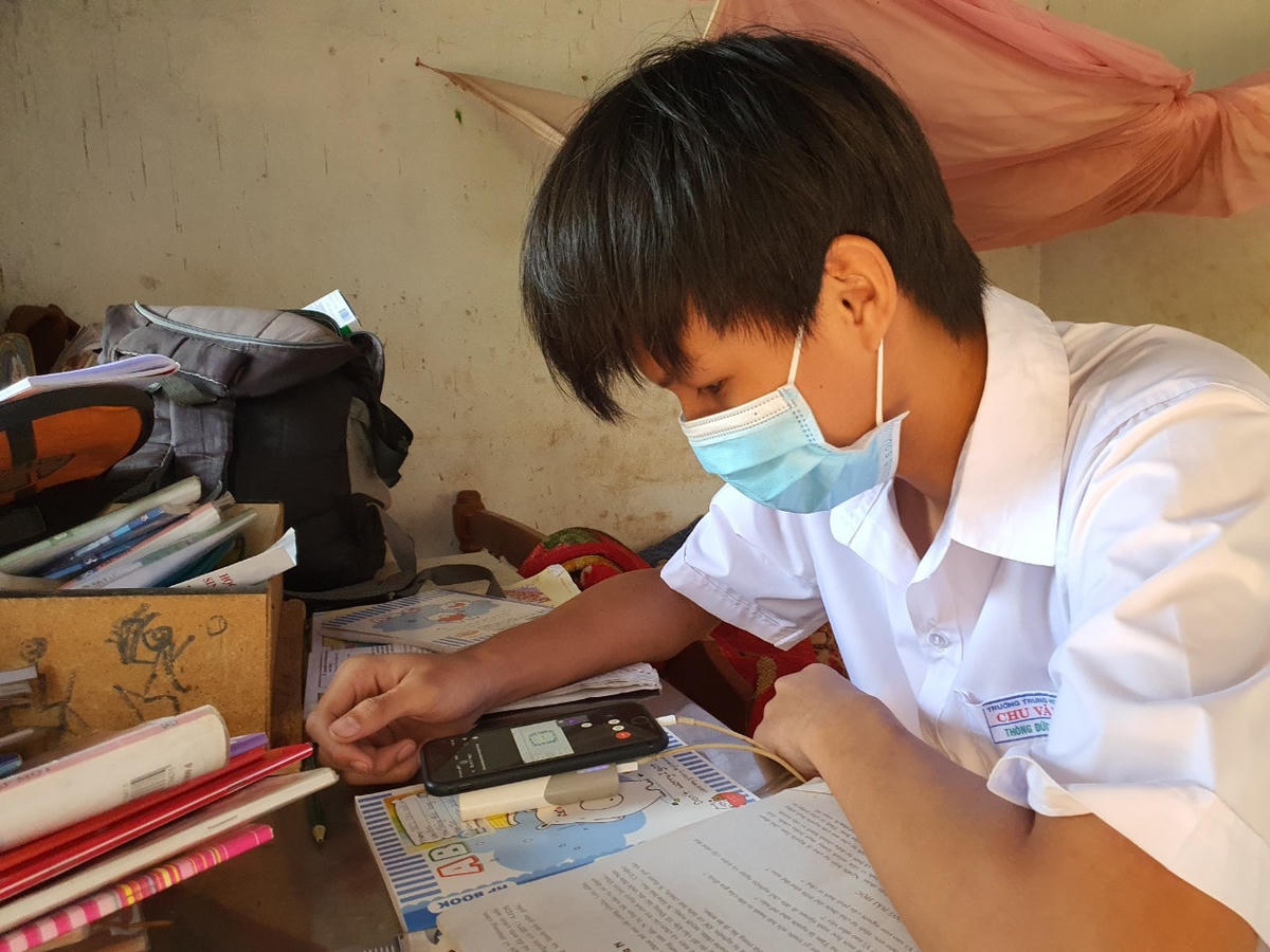 Học sinh tỉnh Bà Rịa-Vũng Tàu học trực tuyến đến hết 8/11.