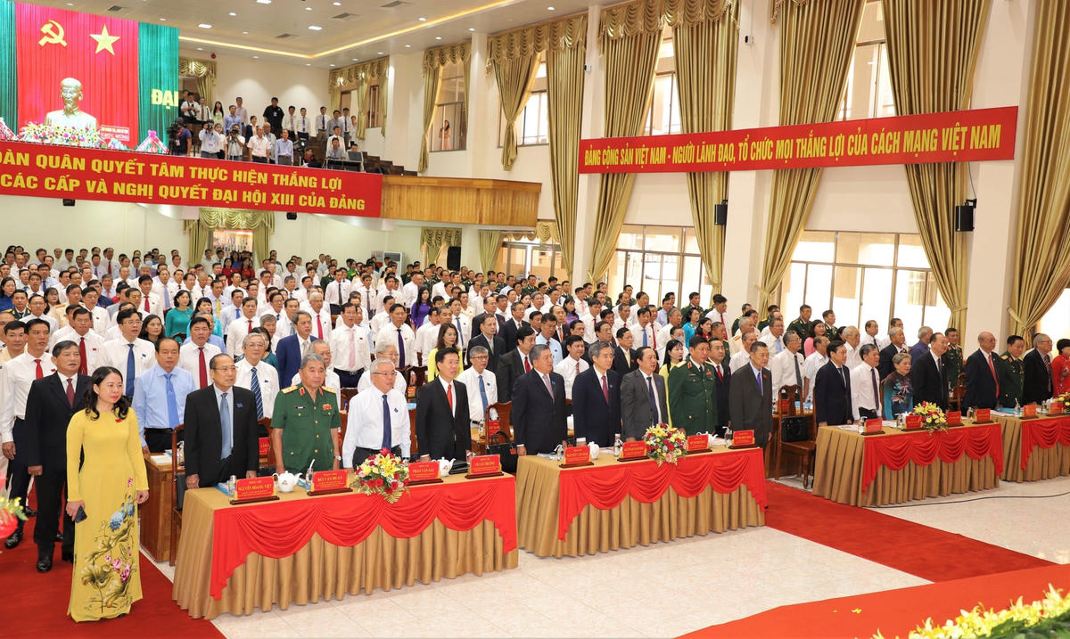 Ông Võ Văn Thưởng dự và chỉ đạo đại hội.