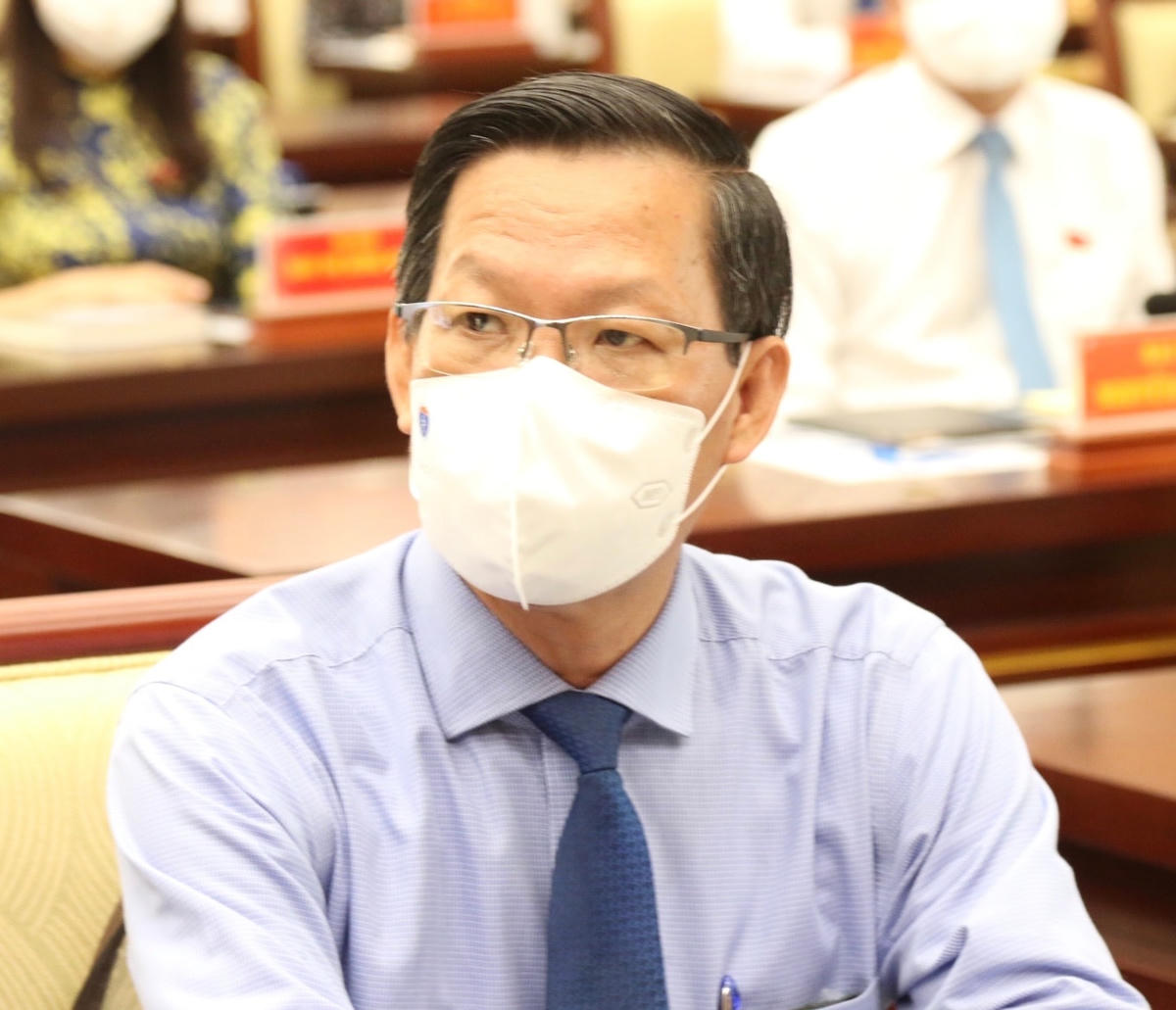 Ông Phan Văn Mãi, đã được bầu làm Chủ tịch UBND TP HCM tại kỳ họp vào sáng nay 24/8.