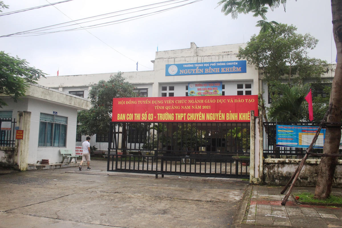 Mặc dù đã chuẩn bị kỹ càng nhưng đợt thi phải hoãn lại do thời tiết bất lợi.