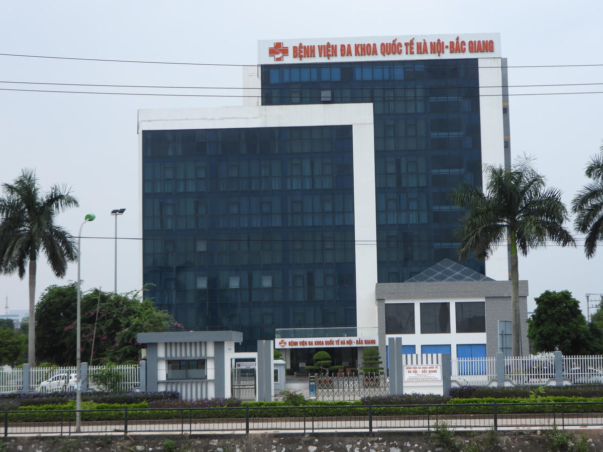 BVĐK Quốc tế Hà Nội-Bắc Giang tại tổ dân phố Phú Mỹ 2, phường Dĩnh Kế, TP Bắc Giang.