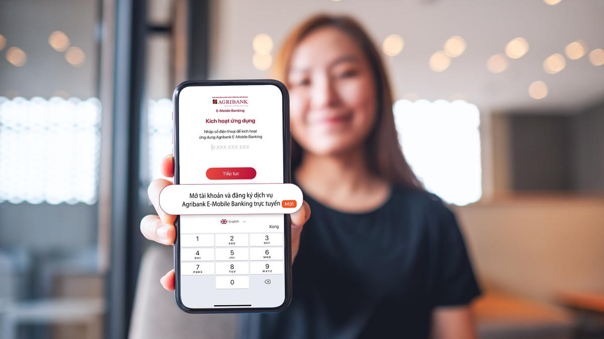 Agribank ra mắt dịch vụ mở tài khoản trực tuyến