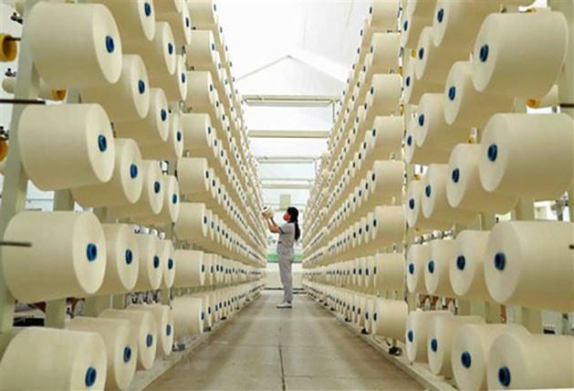 Dây chuyền sợi xuất khẩu tại Công ty TNHH dệt Phú Thọ được Reuters giới thiệu.  