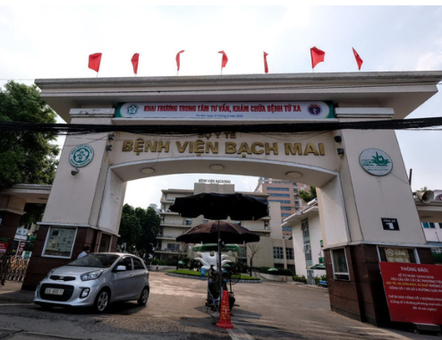 Bệnh viện Bạch Mai. Nguồn: Nam Trần.