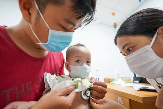 Các con được bác sĩ nhận định đã hoàn toàn bình phục sau cuộc đại phẫu.