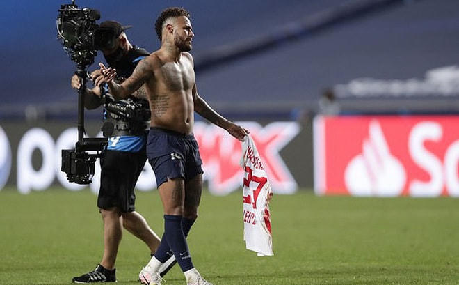 Neymar vi phạm quy định phòng, chống dịch Covid-19 của UEFA.