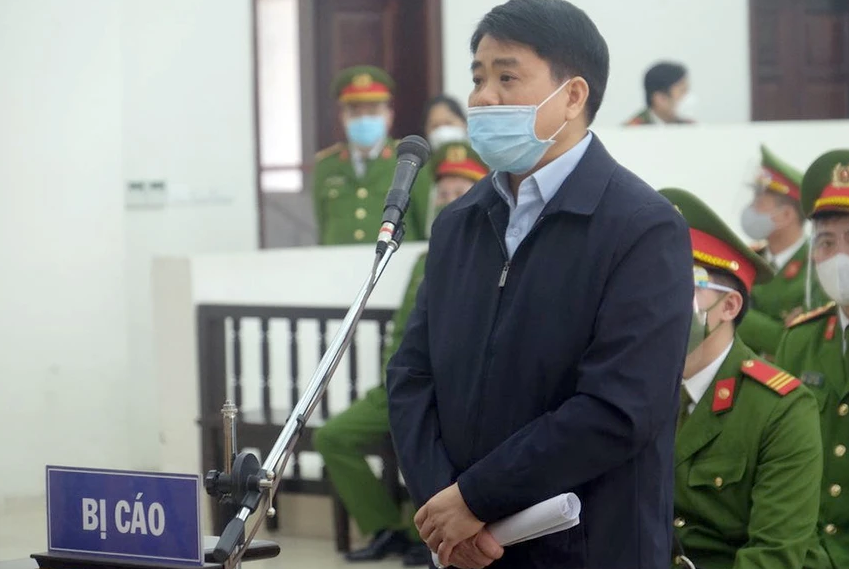 Cựu Chủ tịch UBND TP Hà Nội Nguyễn Đức Chung.