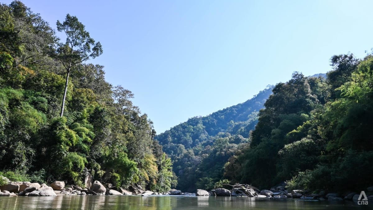 Sông Yuam được chọn để trở thành địa điểm xây dựng một dự án đập lớn. Ảnh: CNA.