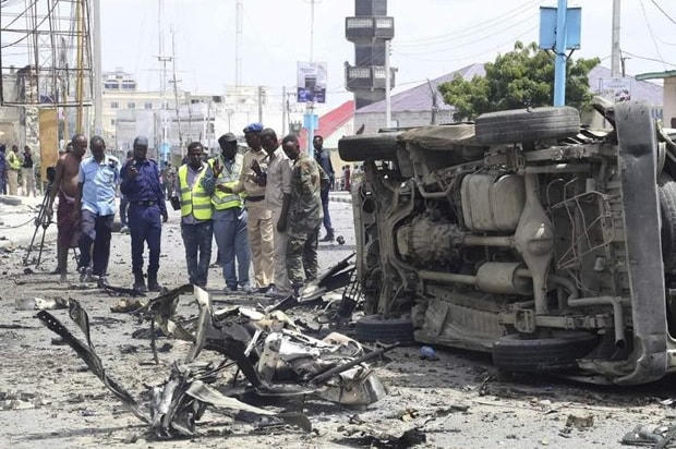 Đánh bom liều chết tại Somalia, 14 người thương vong