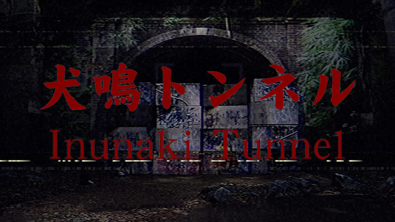 Đường hầm Inunaki - con đường dẫn vào ngôi làng nổi tiếng trong truyền thuyết đô thị Nhật Bản. Ảnh: SNPR.