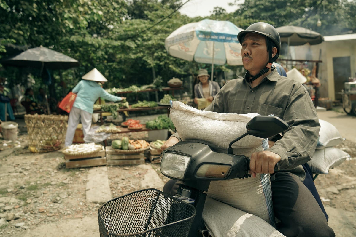 Cảnh trong phim “Bố già”.  