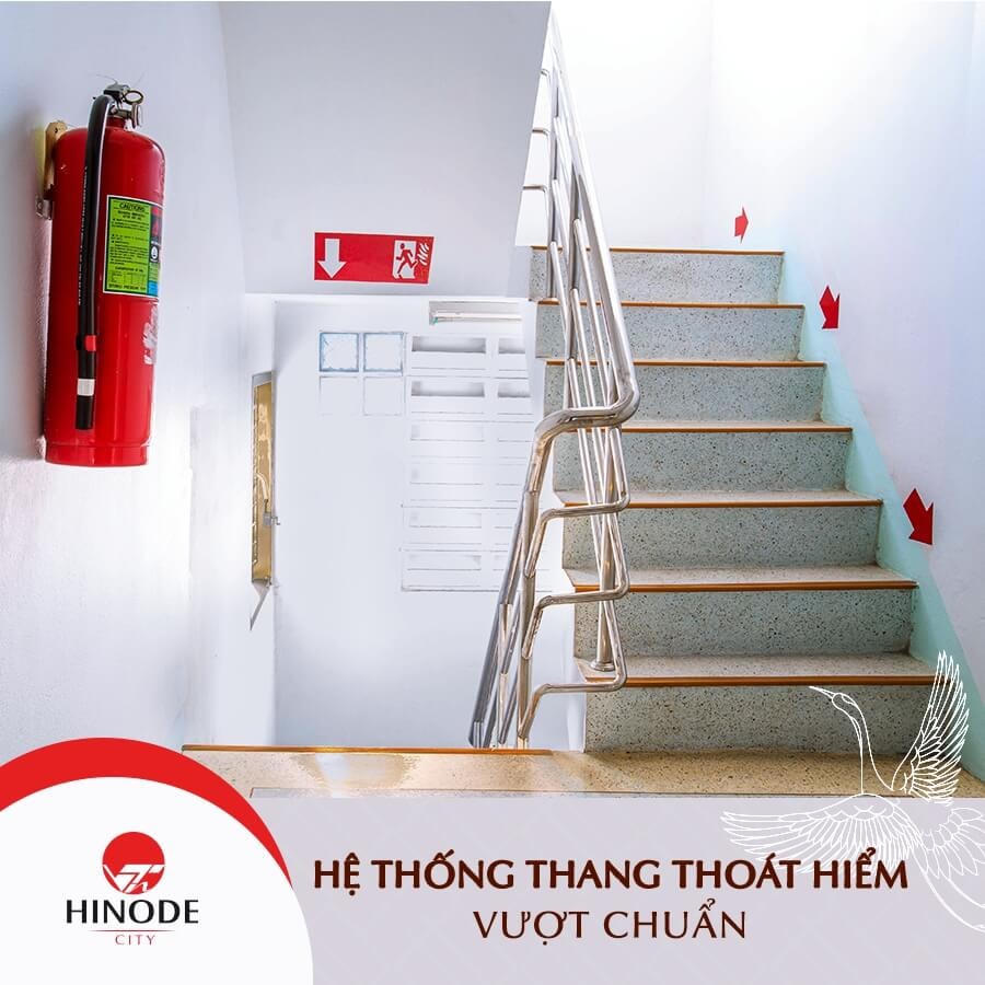 Hinode City được đầu tư hệ thống PCCC hiện đại, chất lượng. Ảnh: TL