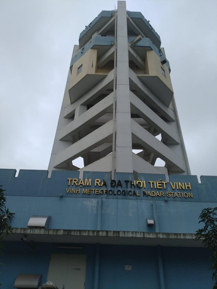 Trạm radar thời tiết Vinh.