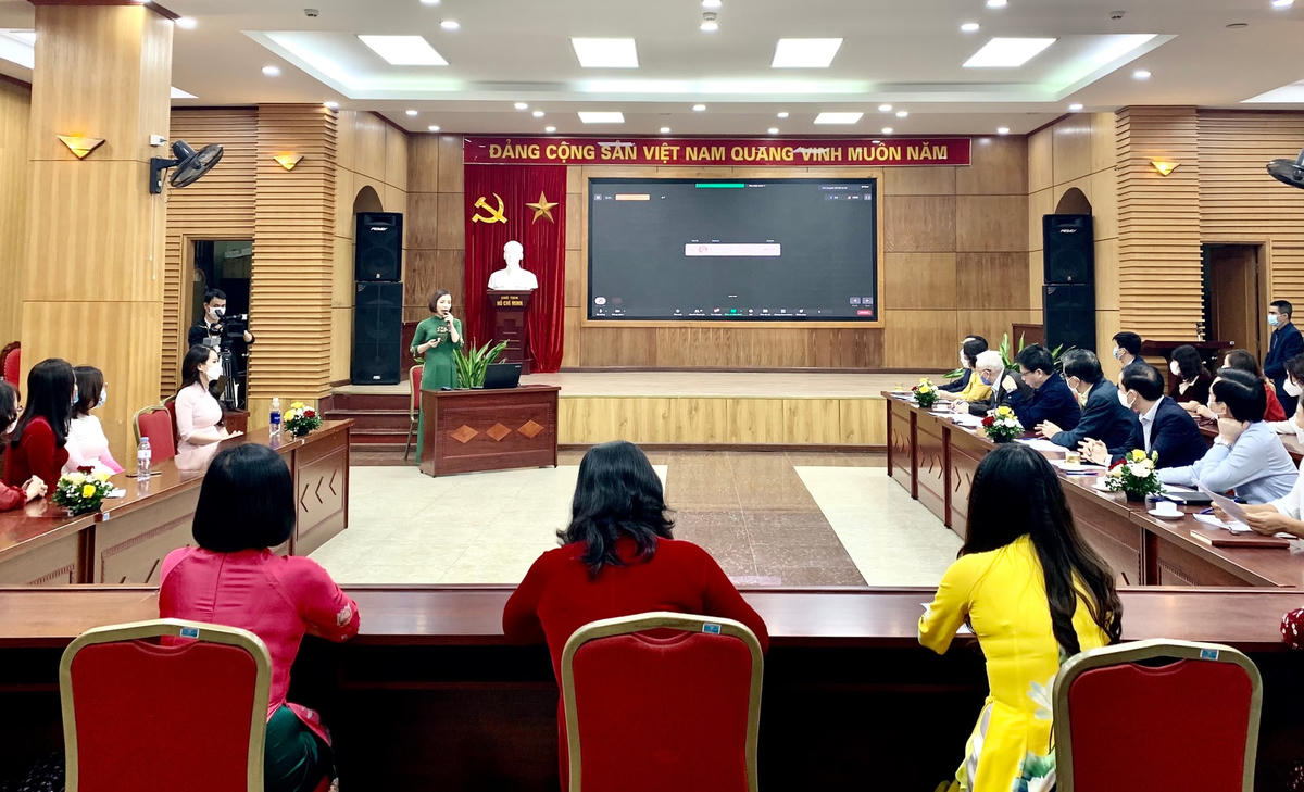 Vòng chung khảo xét duyệt giải thưởng "Nhà giáo Hà Nội tâm huyết, sáng tạo" lần thứ 5 năm học 2020 - 2021.