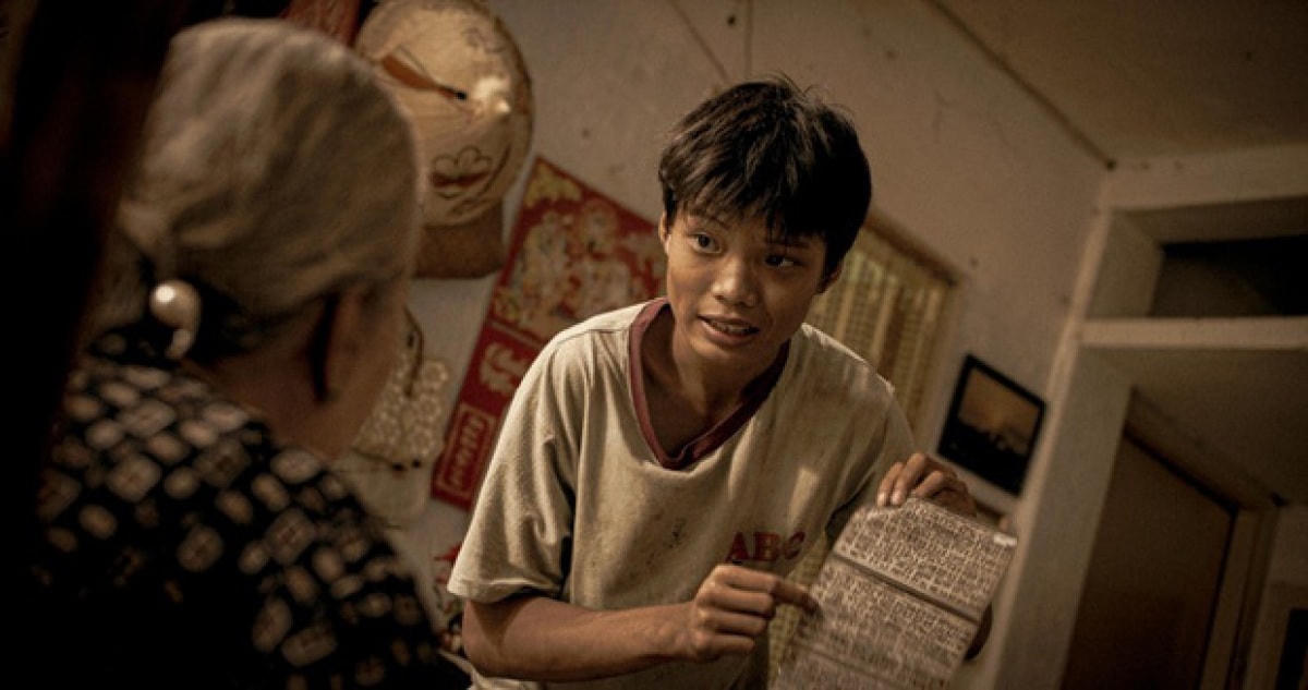 Cảnh trong phim “Ròm”.  