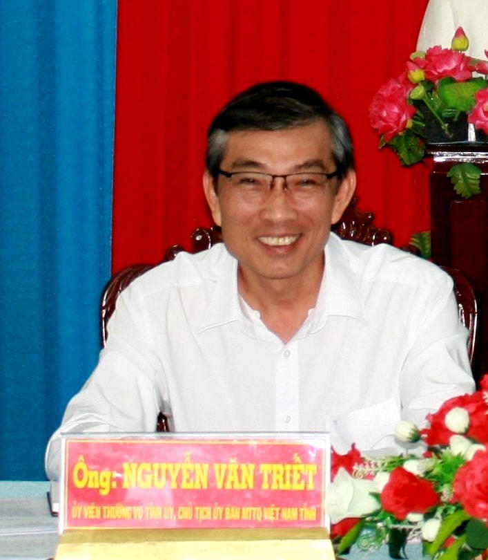 Ông Nguyễn Văn Triết.