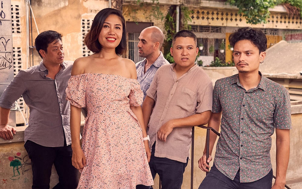 Nhóm nhạc đa quốc gia Saigon Soul Revival trình diễn tại Hà Nội