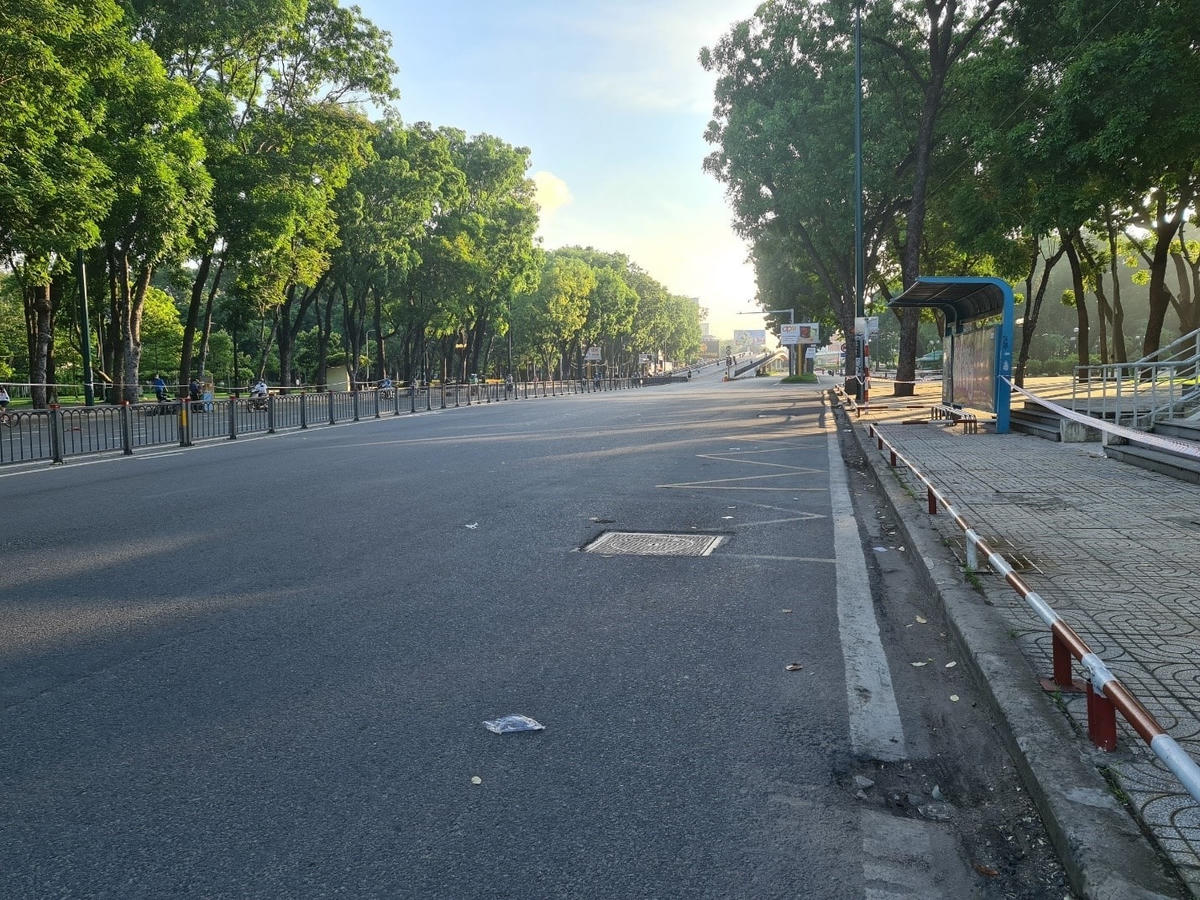 TP HCM vẫn đang trong thời gian giãn cách xã hội.