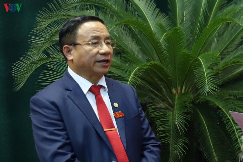 Bí thư Tỉnh ủy Hà Tĩnh Lê Đình Sơn.