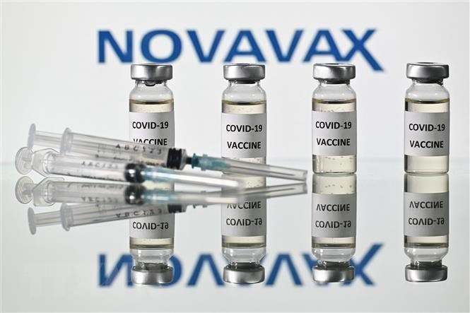 Vaccine phòng Covid-19 của hãng Novavax. (Ảnh: AFP/TTXVN).