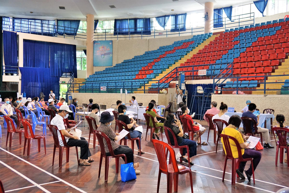 Hải Phòng đang đẩy mạnh độ bao phủ vaccine cho người dân.