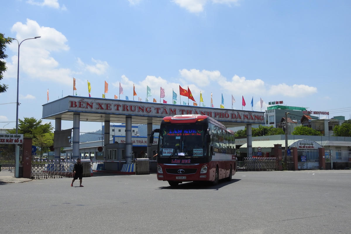 Bến xe trung tâm TP Đà Nẵng. Ảnh Bình Nguyên