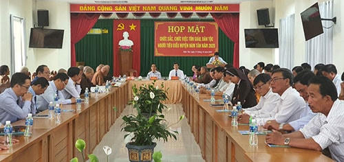 Quang cảnh buổi gặp mặt.
