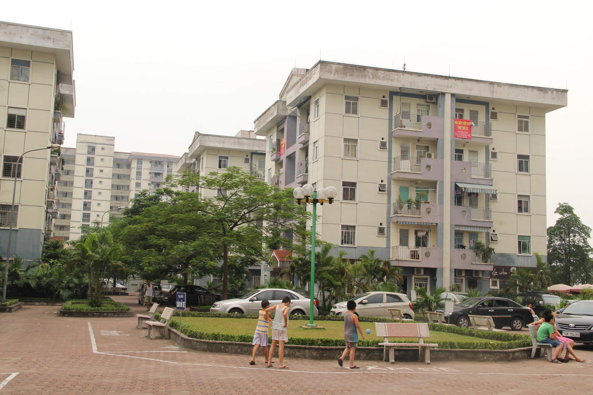 Nhà ở xã hội Việt Hưng, Long Biên, Hà Nội. Ảnh: Quang Vinh.