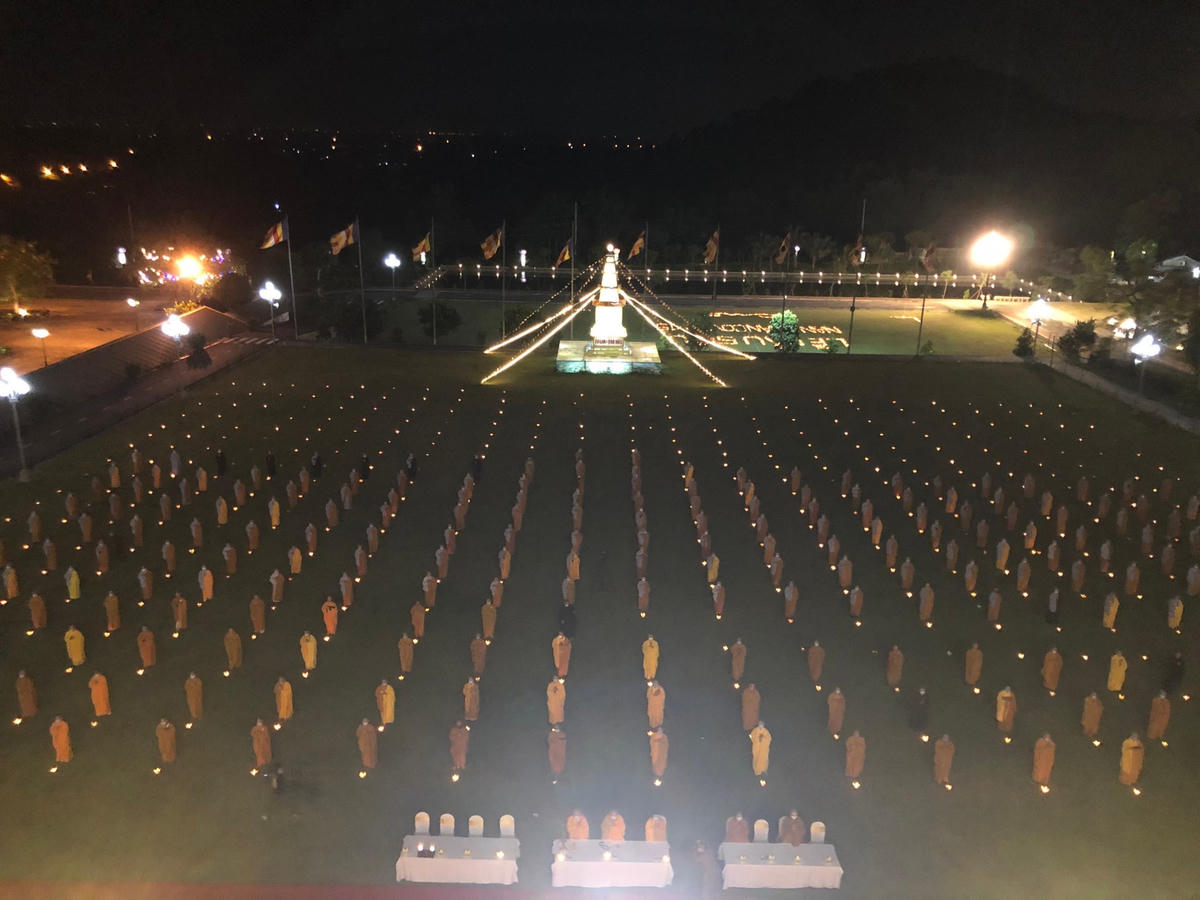 Quang cảnh đại lễ. 