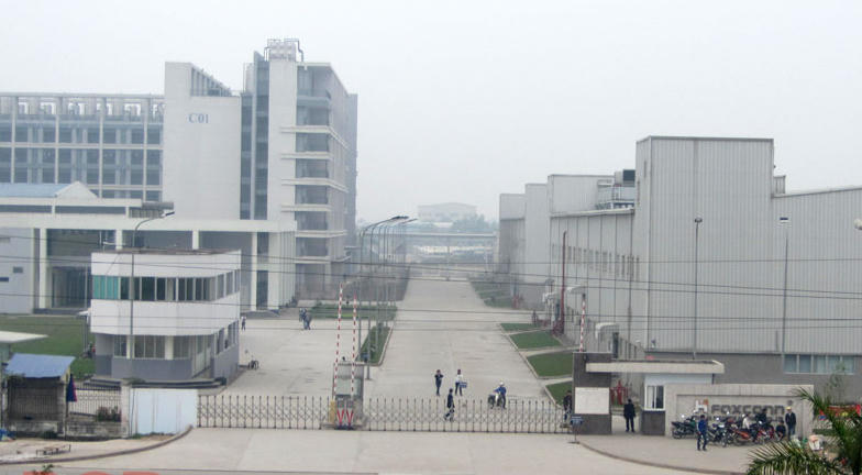 Một góc KCN Đình Trám, huyện Việt Yên, tỉnh Bắc Giang.