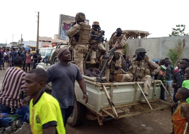 Binh biến ở Mali. (Ảnh: Reuters).
