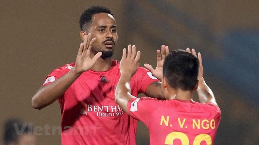 Sài Gòn FC chia tay 16 cầu thủ ngay sau khi V-League 2020 hạ màn. (Ảnh: Hiển Nguyễn/Vietnam+).