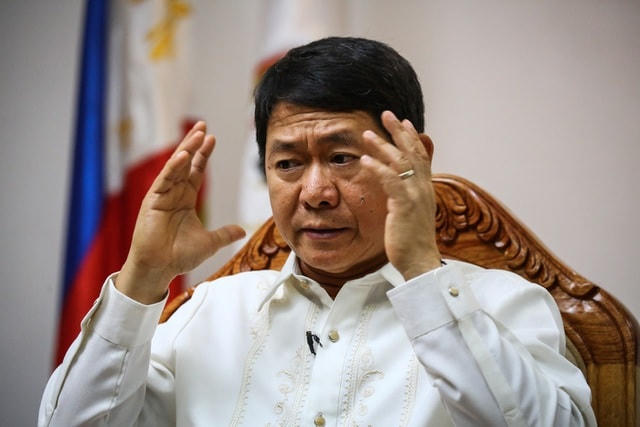 Bộ trưởng Nội vụ Philippines Eduardo Año (Ảnh: Rappler).