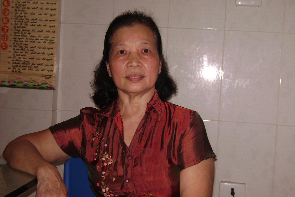 NSND Mẫn Thu.  