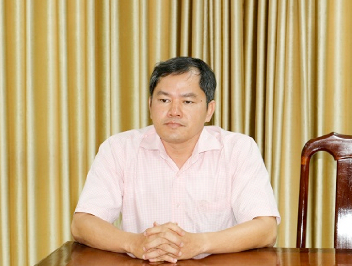 Nguyễn Xuân Huy tại cơ quan điều tra 