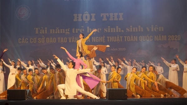 Hội thi ‘Tài năng trẻ học sinh, sinh viên các cơ sở đào tạo VHNT toàn quốc 2020’