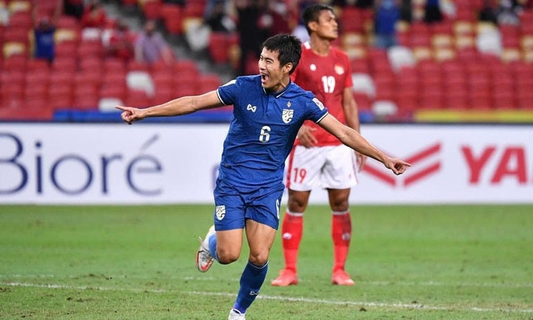 Thái Lan vô địch AFF Cup 2020 dù hòa Indonesia với tỷ số 2-2