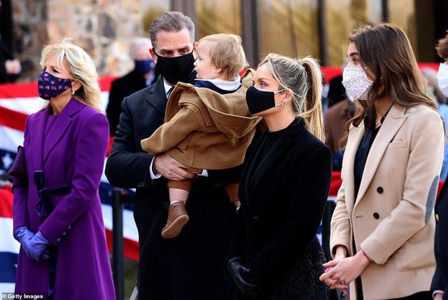 Các thành viên gia đình Biden. Ảnh: Getty.  