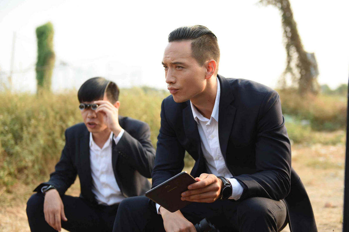 Cảnh trong phim Vệ sĩ Sài Gòn.