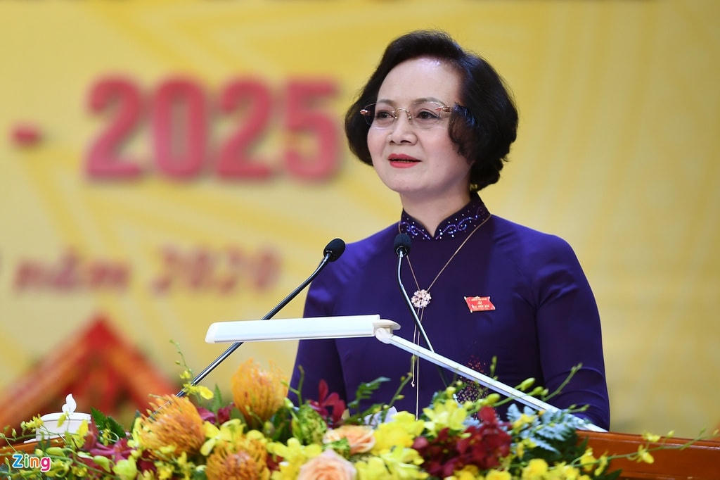 Thứ trưởng Bộ Nội vụ Phạm Thị Thanh Trà. Ảnh: Zing.