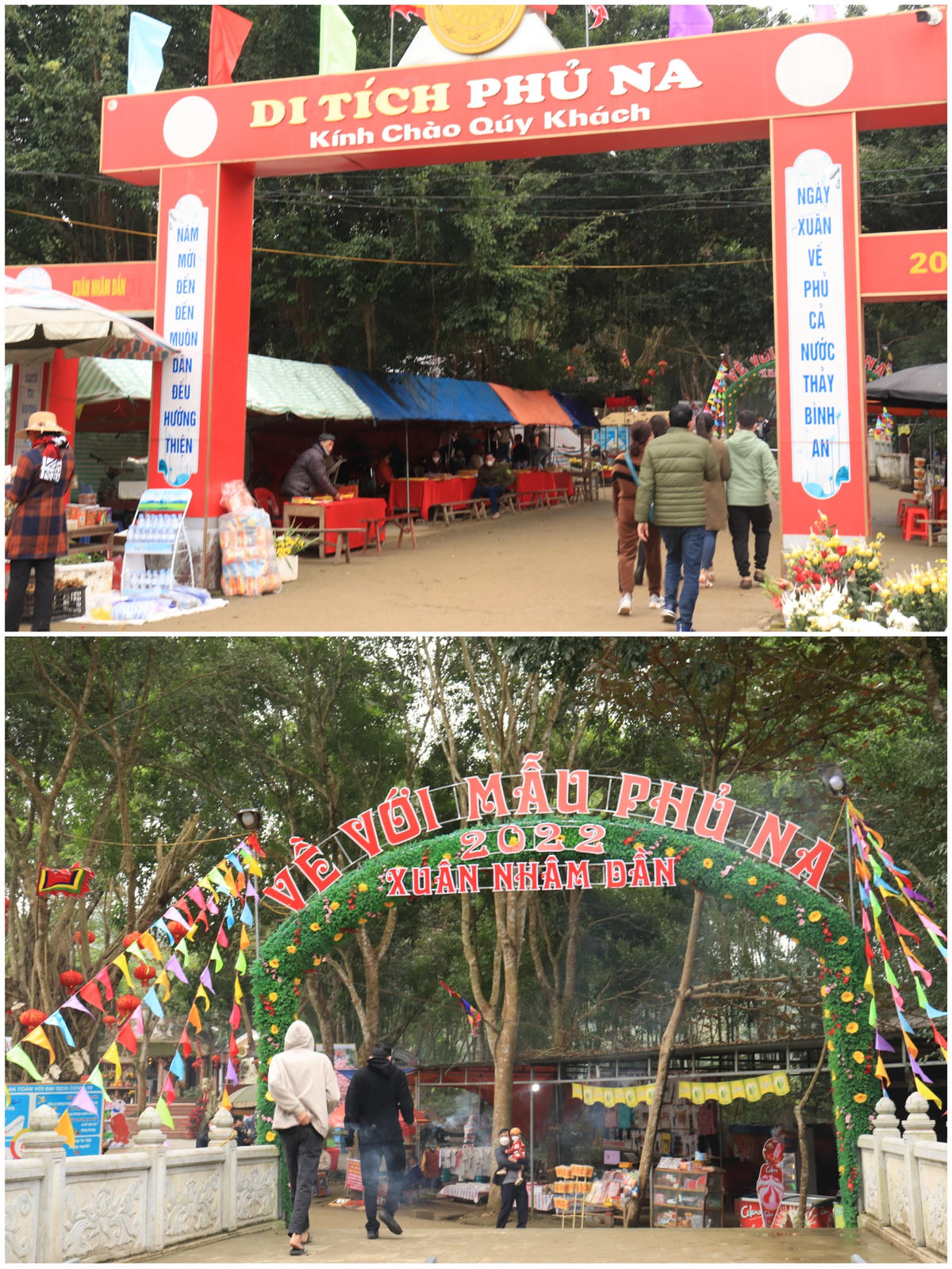 Đền Phủ Na hay còn gọi là Na Sơn Động Phủ, nằm trên địa bàn xã Xuân Du (huyện Như Thanh, tỉnh Thanh Hóa), nằm bên dưới chân núi Nưa. Từ mùng 1 Tết Nhâm Dần đến nay, đền Phủ Na đã đón hàng chục nghìn lượt khách.