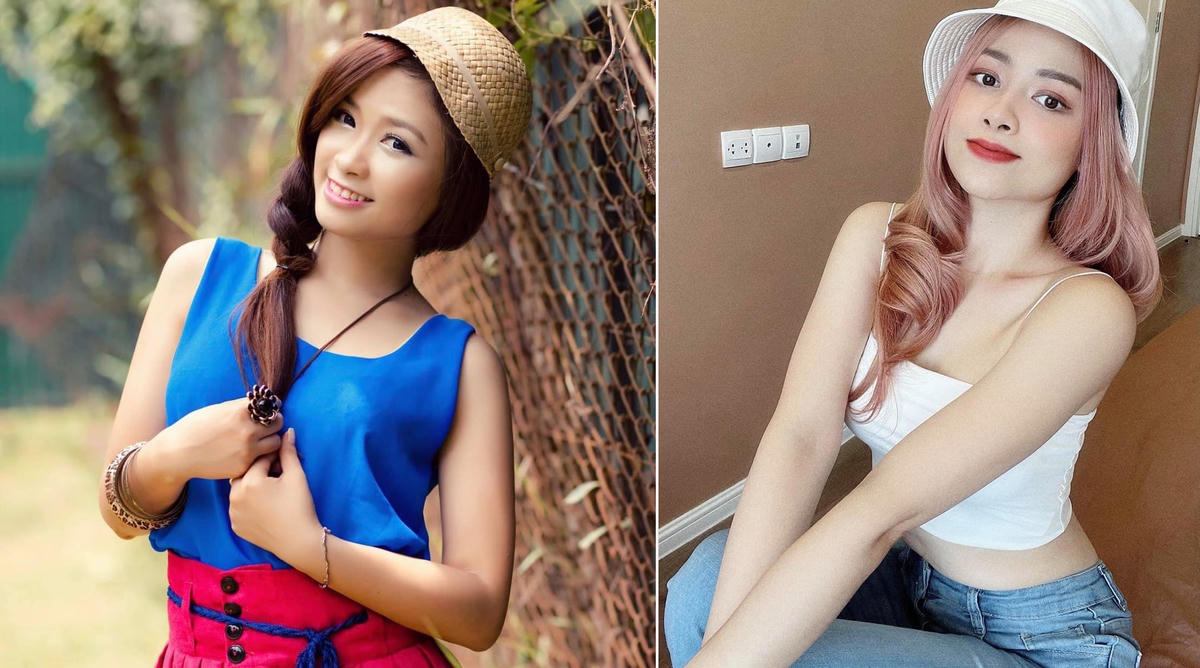 Dương Hoàng yến: “Hồi xưa dễ thương. Hồi này mặn mà, 2011-2021”.