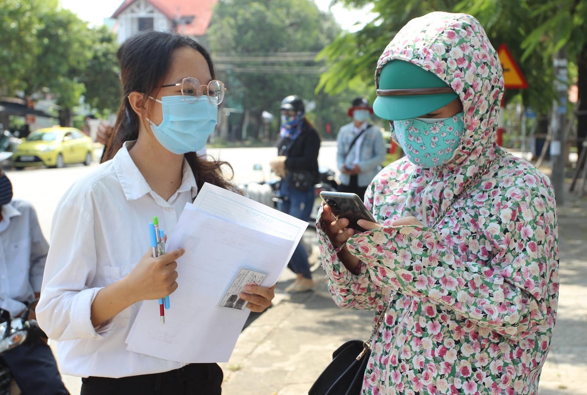 Thí sinh Quảng Nam tham dự kỳ thi tốt nghiệp THPT đợt 2.