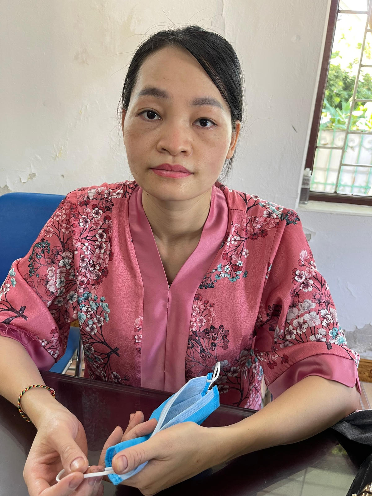 Đối tượng Cầm tại cơ quan Công an tỉnh Hải Dương.