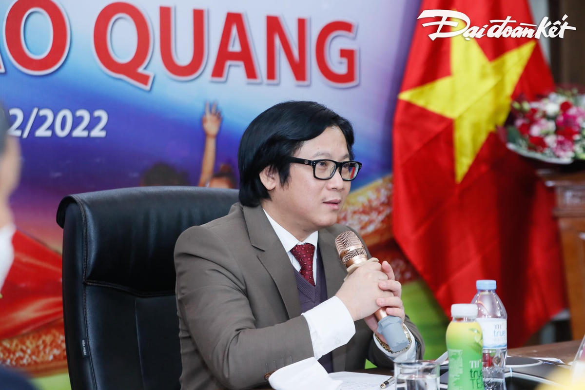 Nhà báo Lê Anh Đạt. Ảnh: Quang Vinh.