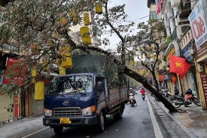 Hiện trường xảy ra vụ việc.