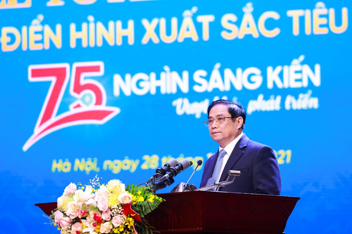 Thủ tướng Chính phủ Phạm Minh Chính phát biểu chỉ đạo.