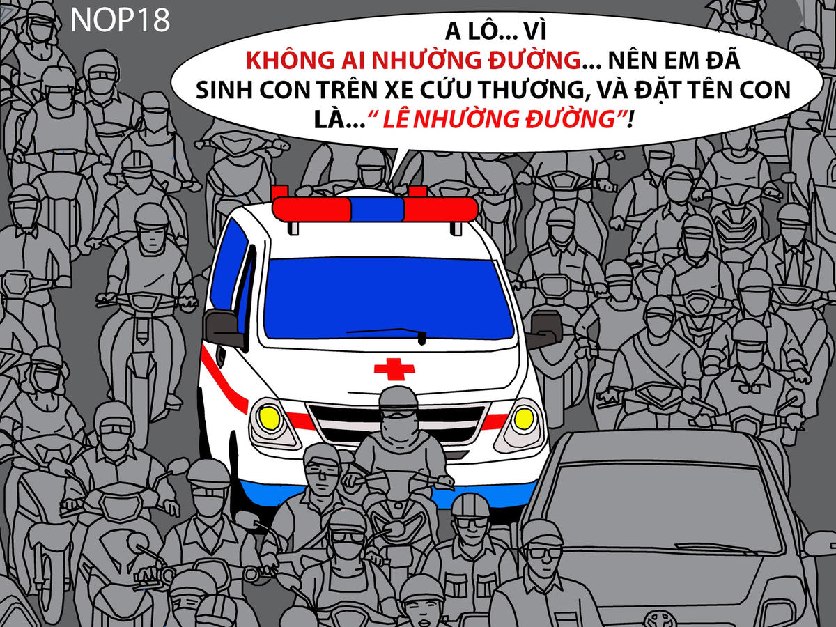 Tranh của NOP.  