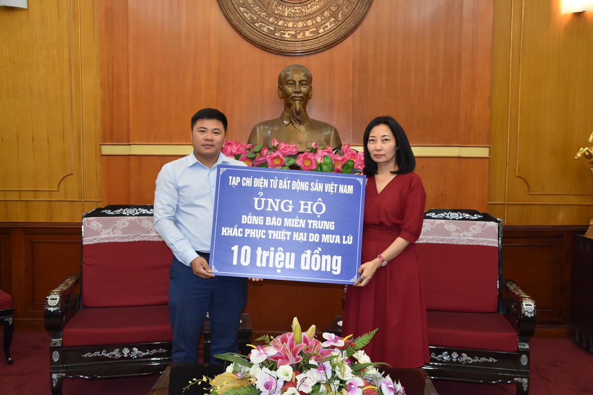Tiếp nhận ủng hộ từ Tạp chí điện tử Bất động sản Việt Nam.